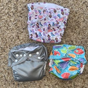Fuzzibunz cloth diaper lot